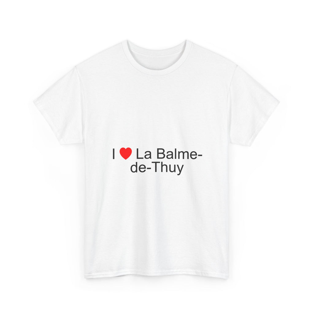 T-shirt I love la balme-de-thuy