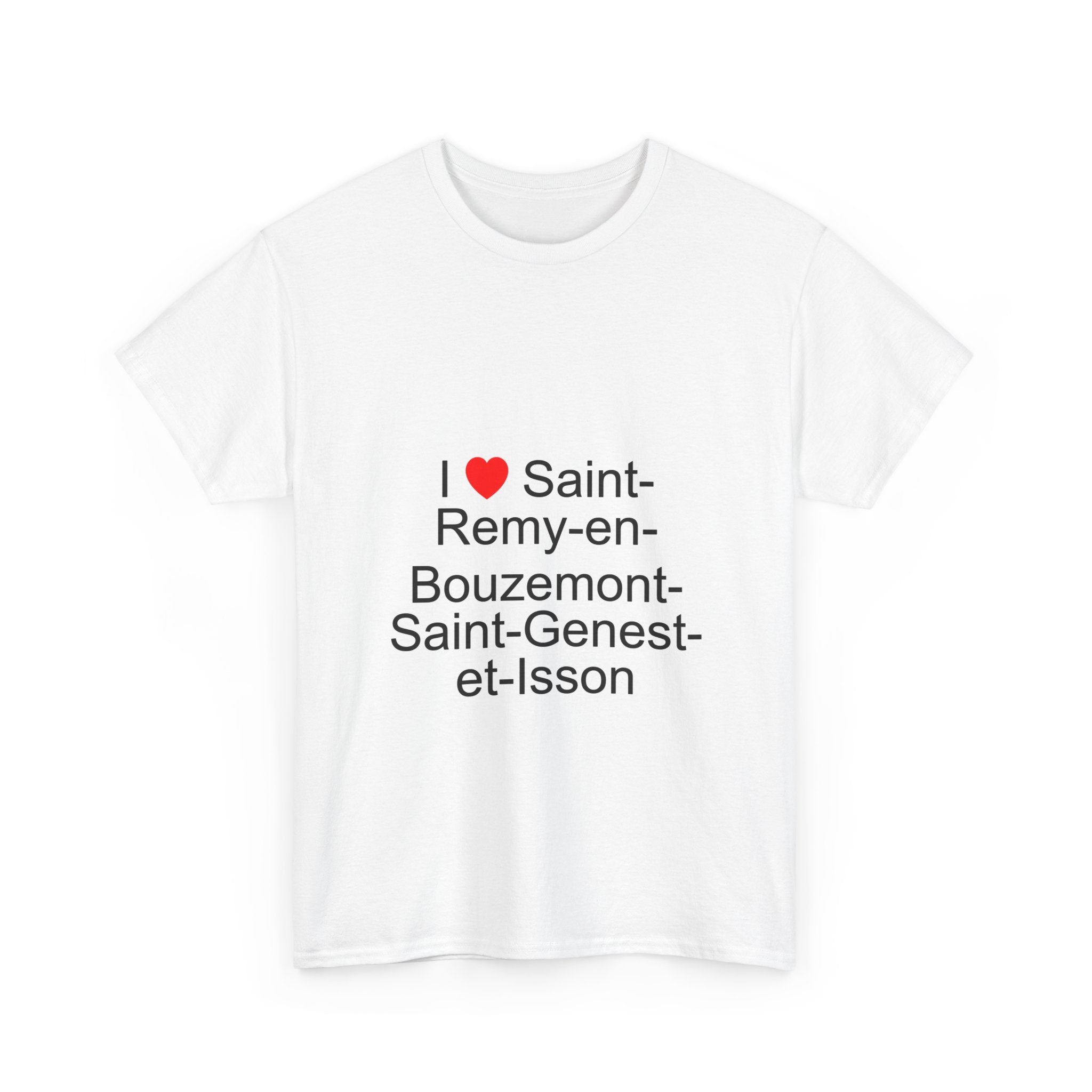 T-shirt I love saint-remy-en-bouzemont-saint-genest-et-isson
