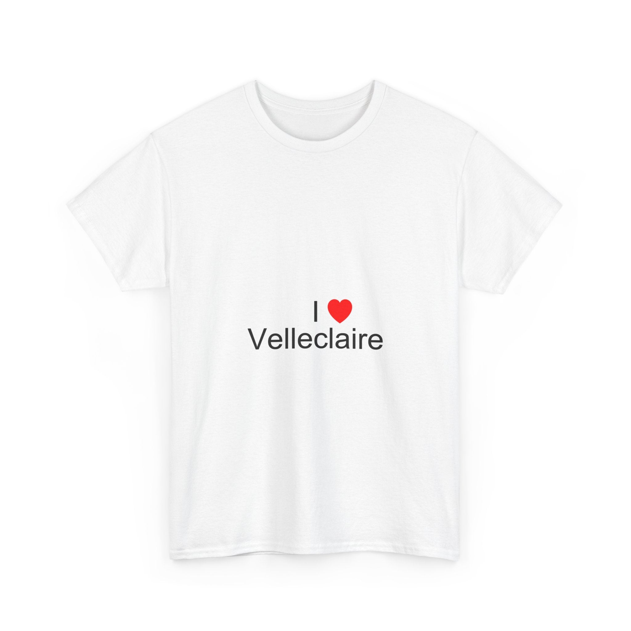 T-shirt I love velleclaire