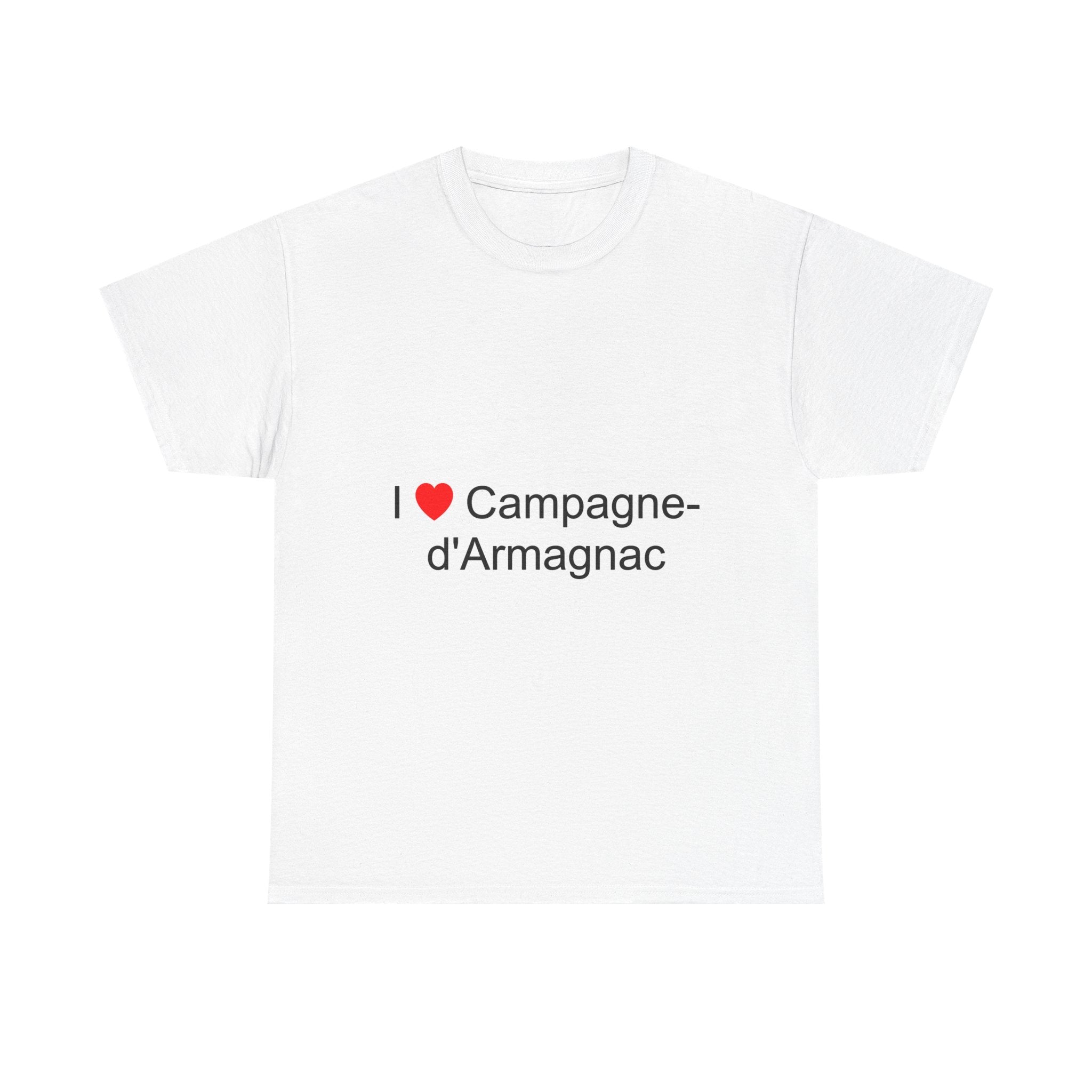 T-shirt I love Campagne-d'Armagnac