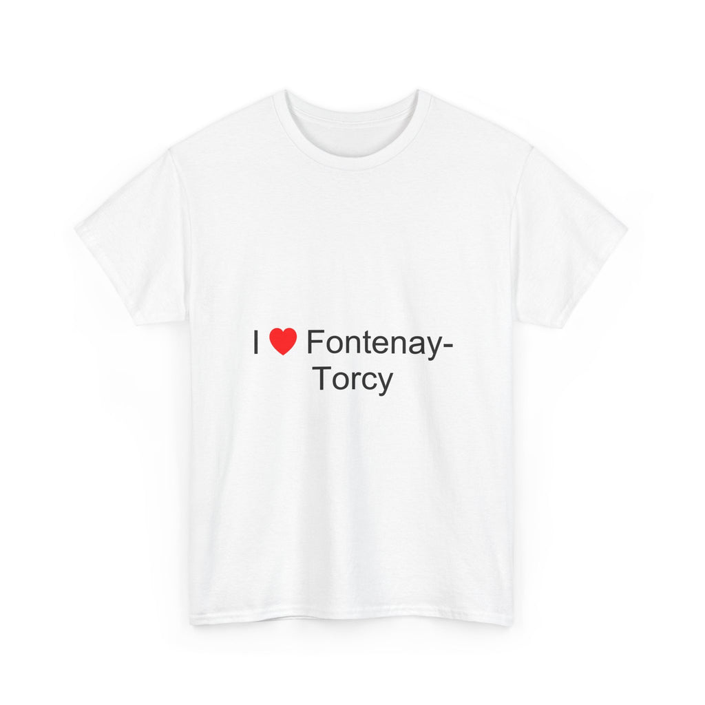 T-shirt I love fontenay-torcy