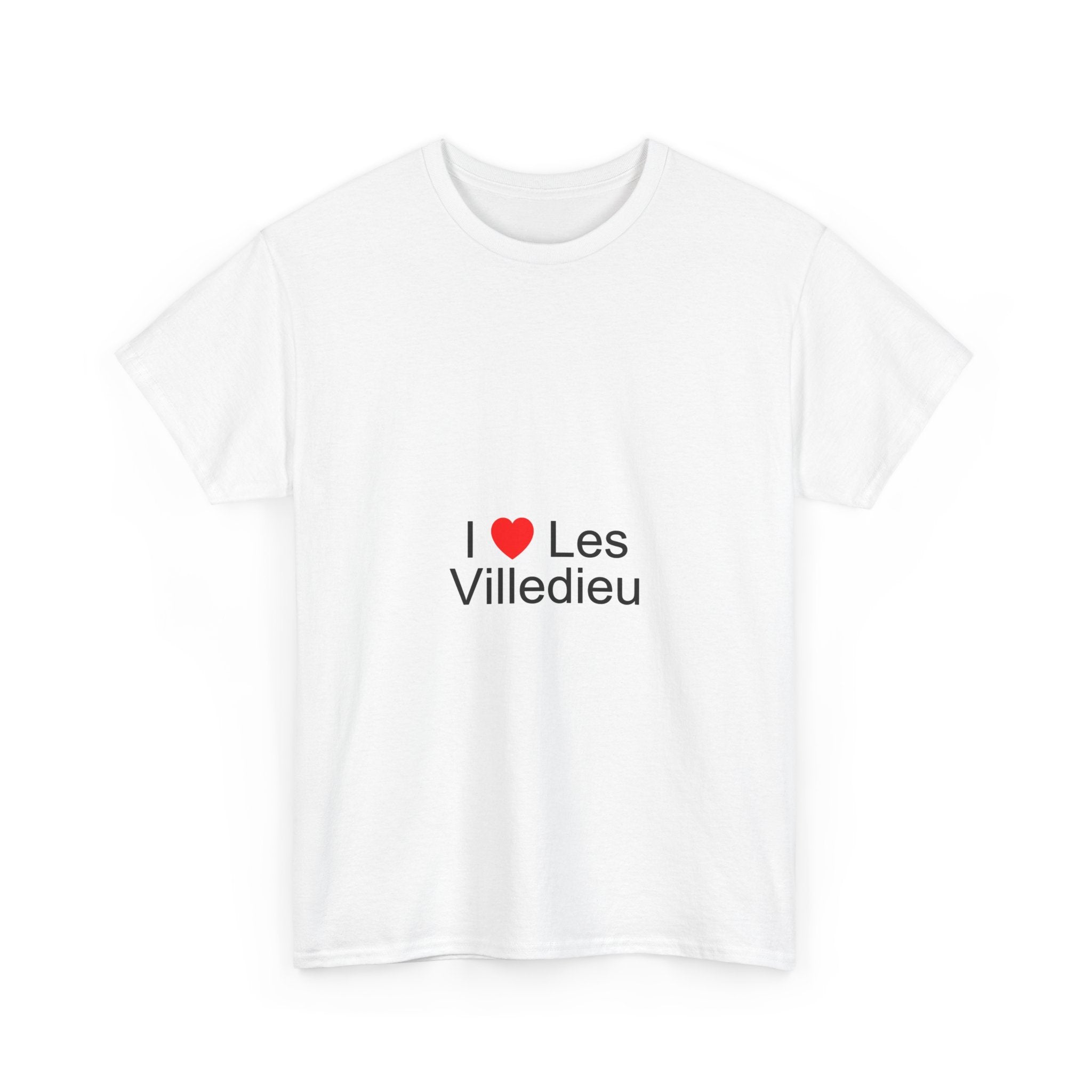 T-Shirt Ich liebe Les Villedieu