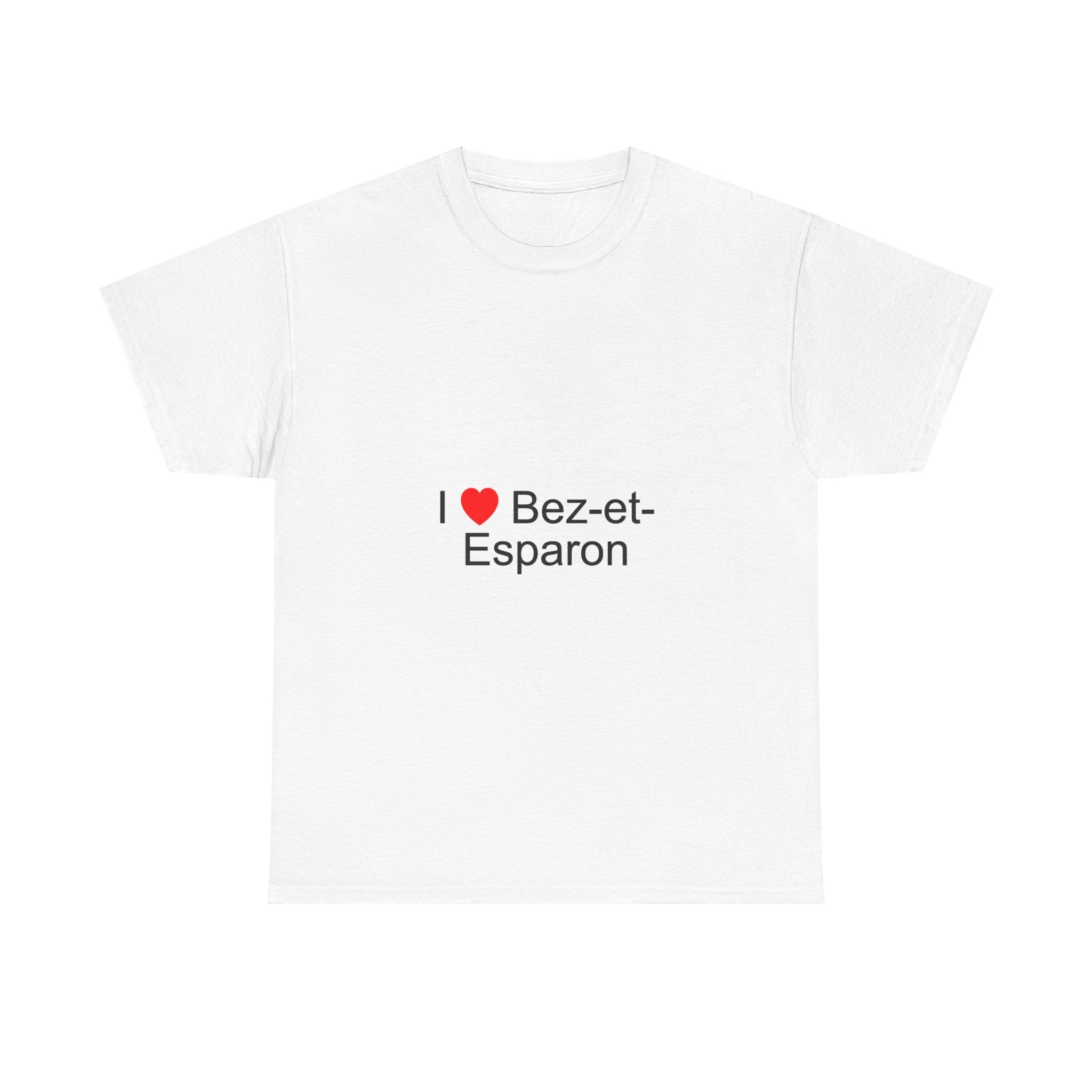 T-shirt I love bez-et-esparon