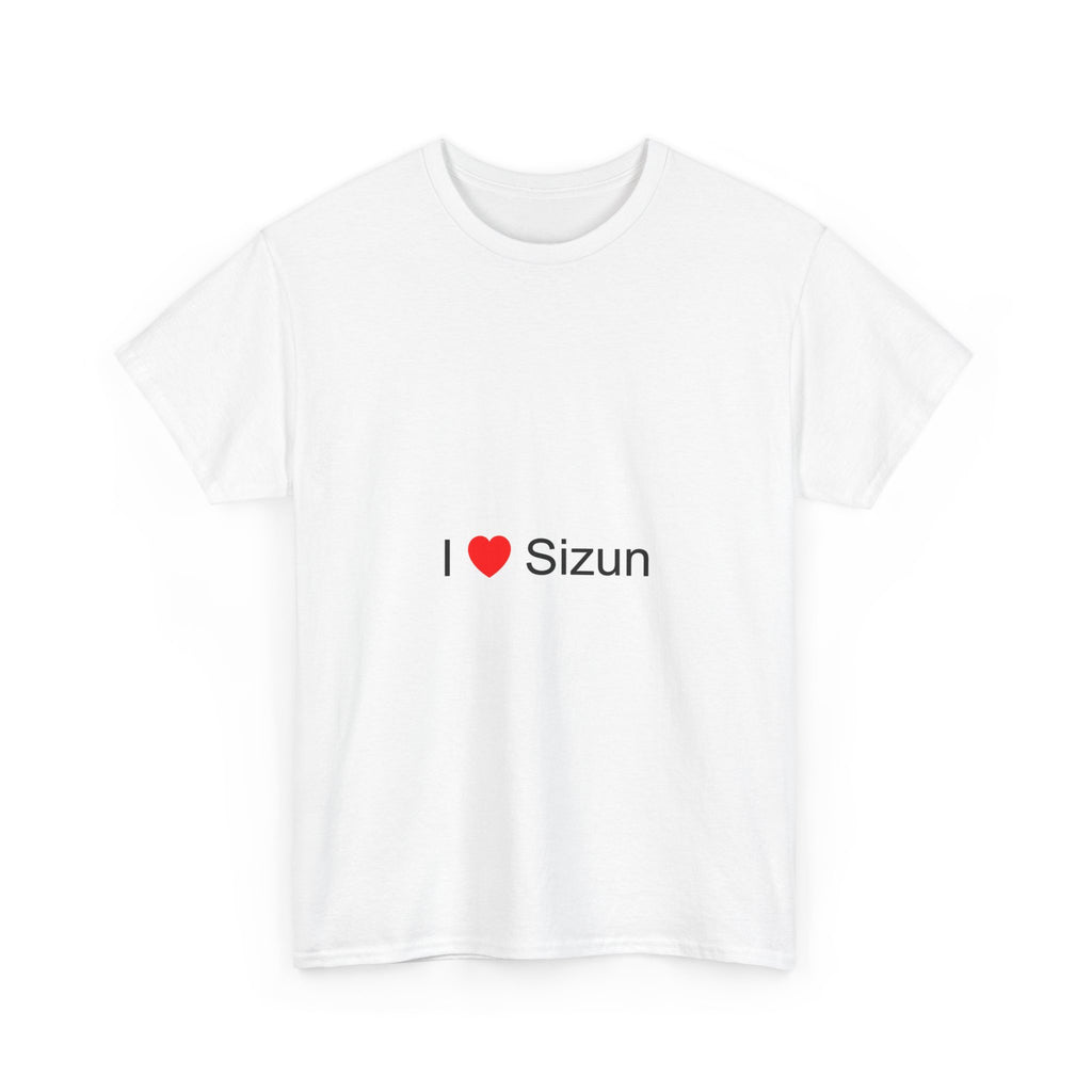 T-shirt I love sizun