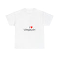 T-shirt I love villegaudin