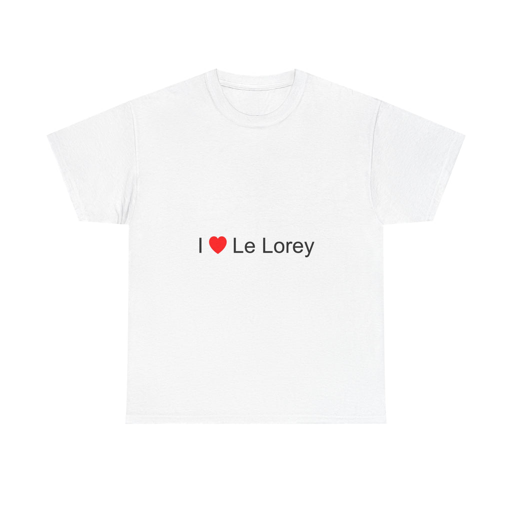 T-shirt I love le lorey