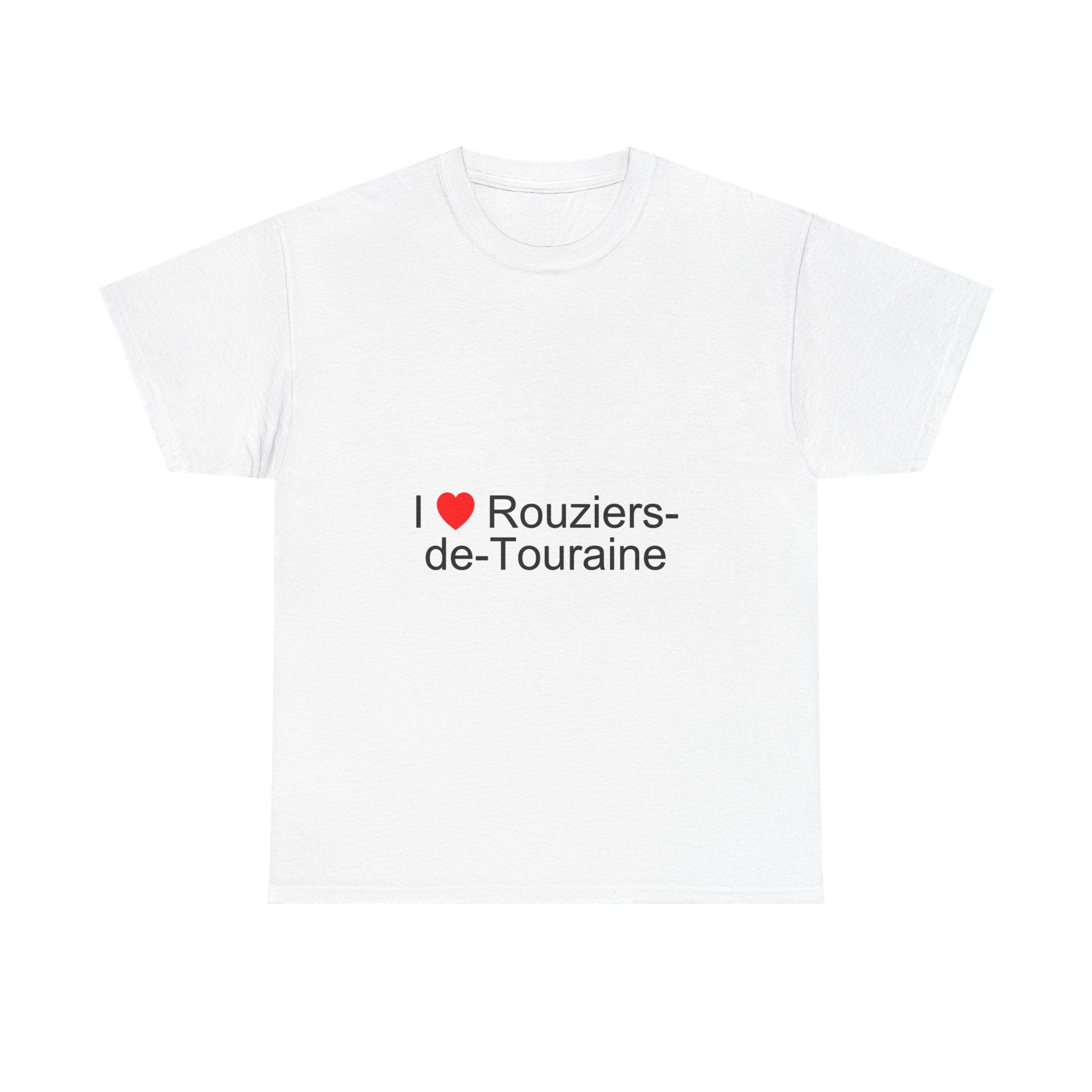 T-shirt I love rouziers-de-touraine