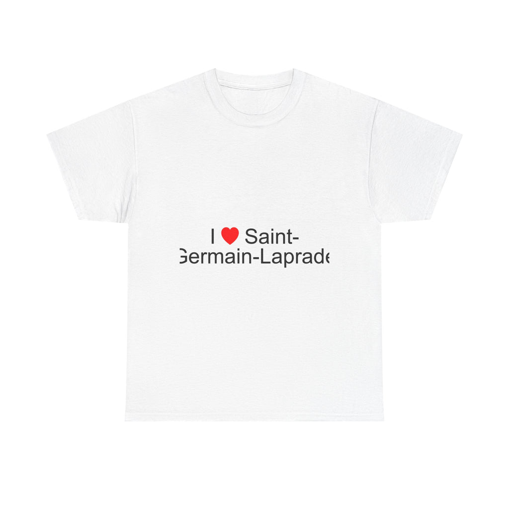 T-shirt I love saint-germain-laprade