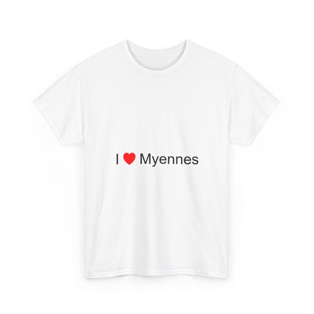 T-Shirt I love myennes