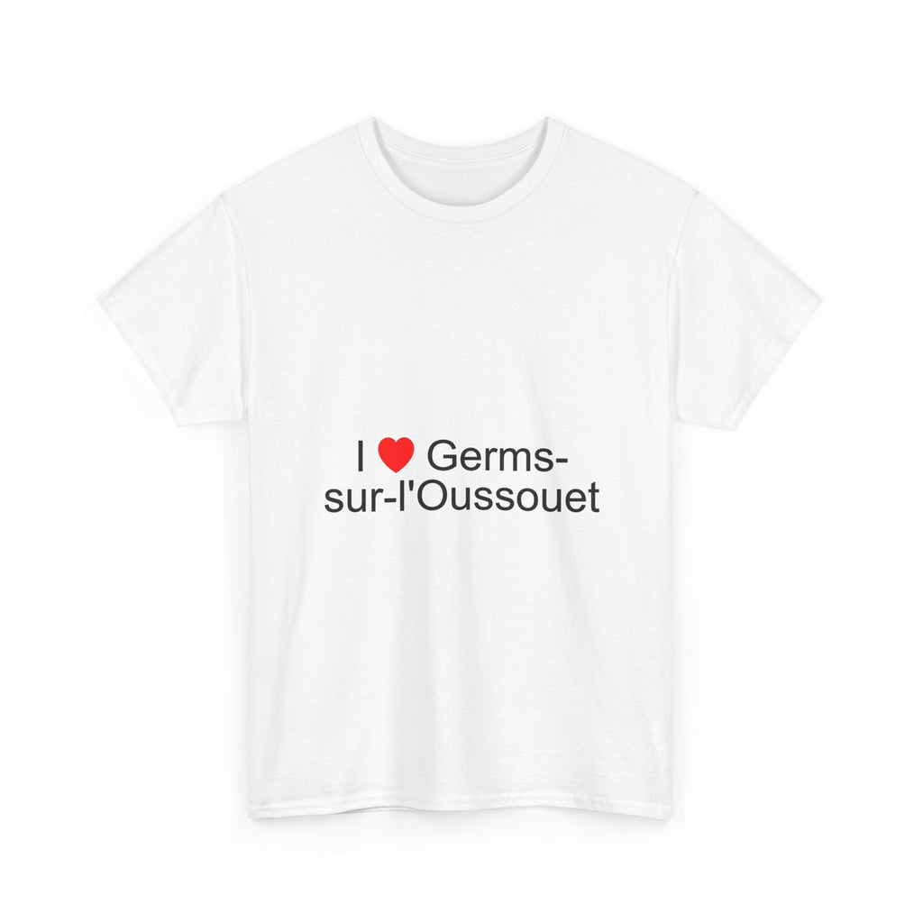 T-shirt I love germs-sur-l'oussouet