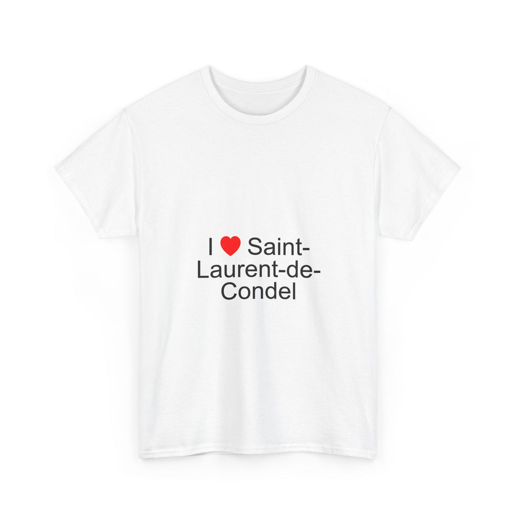 T-Shirt "I love Saint-Laurent-de-Condel"