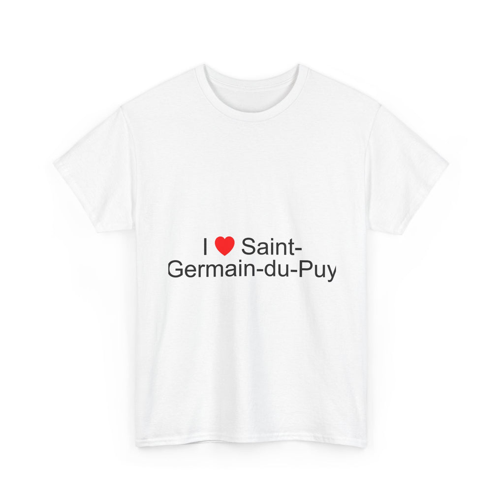 T-shirt I love saint-germain-du-puy