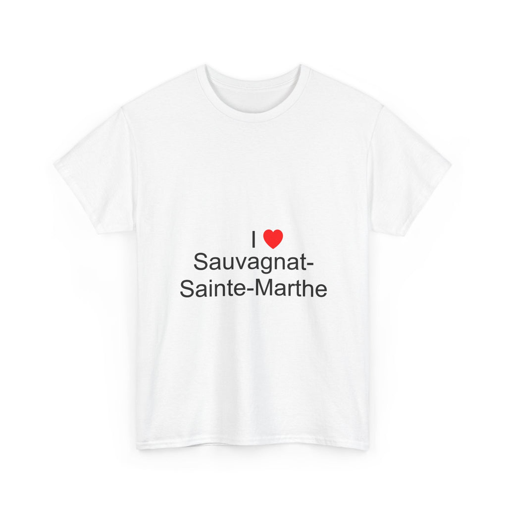 T-Shirt Ich liebe Sauvagnat-Sainte-Marthe
