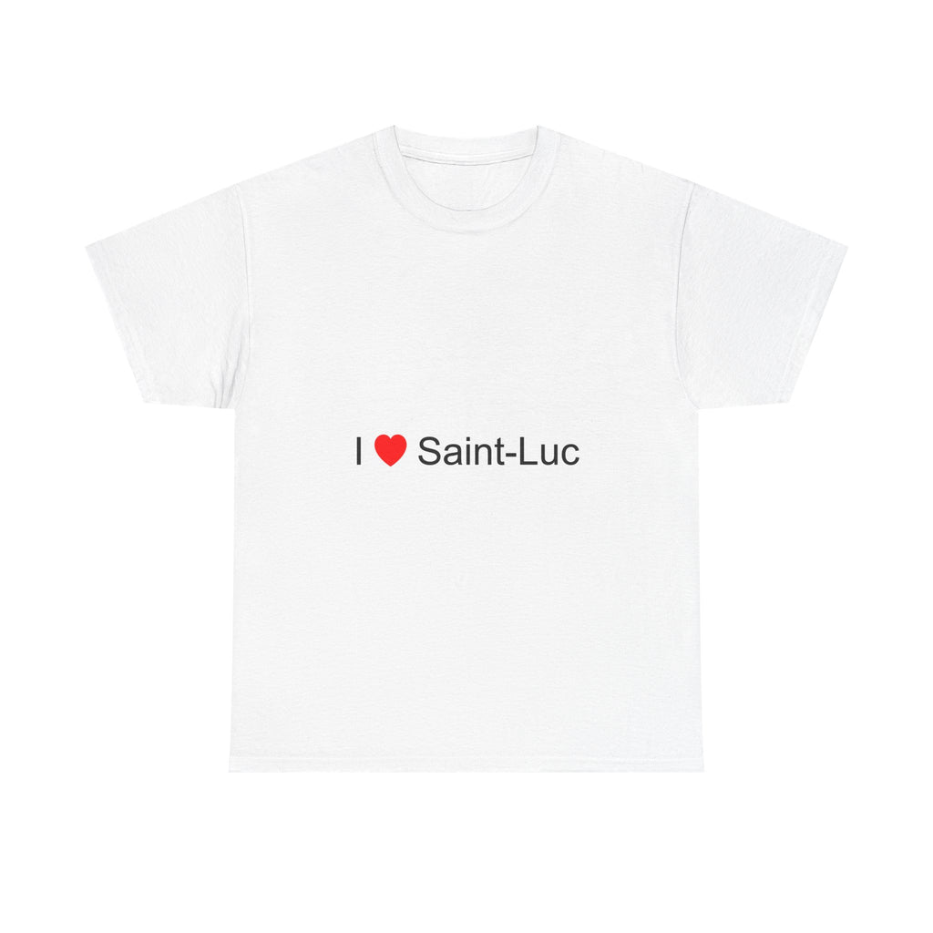 T-shirt I love saint-luc