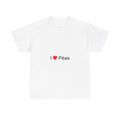 T-shirt I love péas