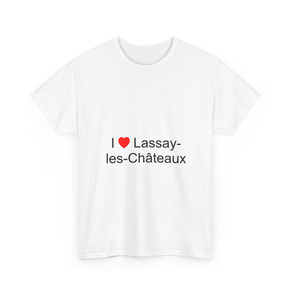 T-Shirt Ich liebe Lassay-les-Châteaux