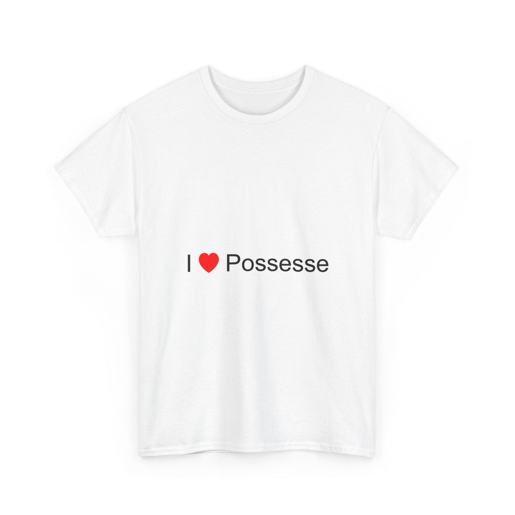 T-Shirt Ich liebe Besitz
