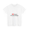 T-Shirt Ich liebe Saint-Privat-d'Allier