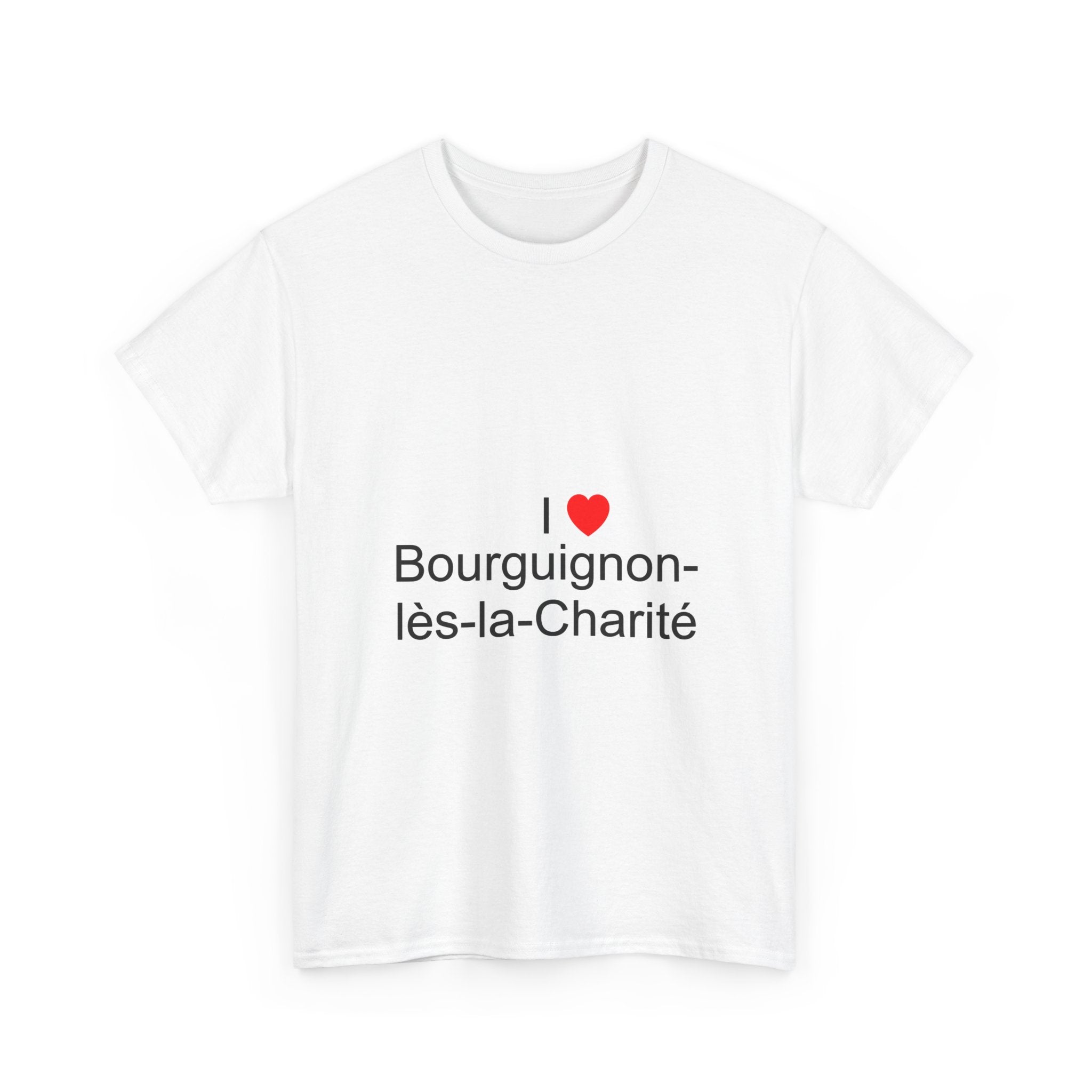 T-shirt I love bourguignon-lès-la-charité