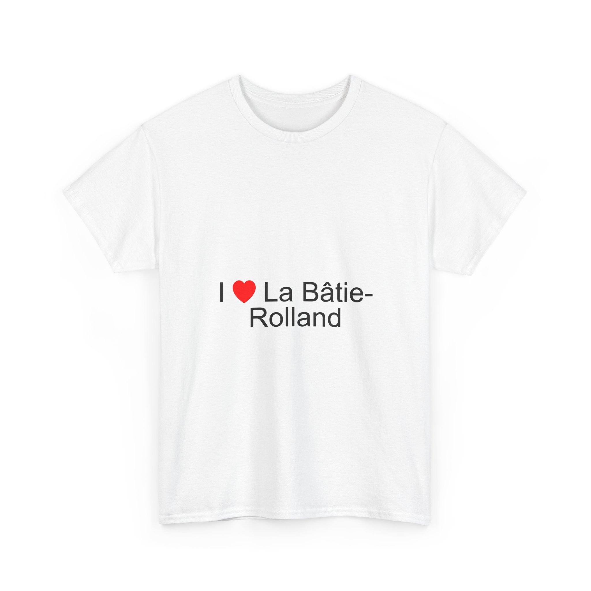 T-shirt I love la bâtie-rolland