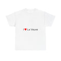T-shirt I love la veuve