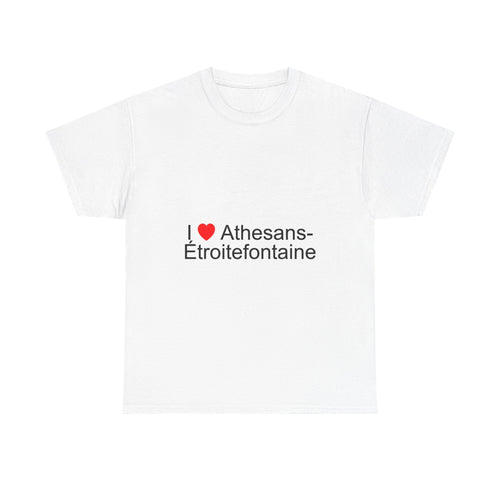 T-Shirt Ich liebe Athesans-Étroitefontaine