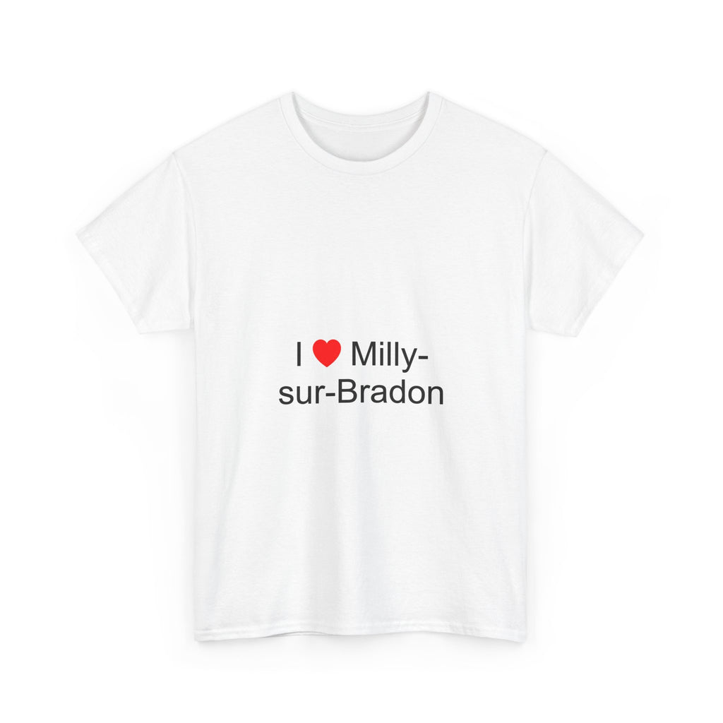 T-shirt I love milly-sur-bradon