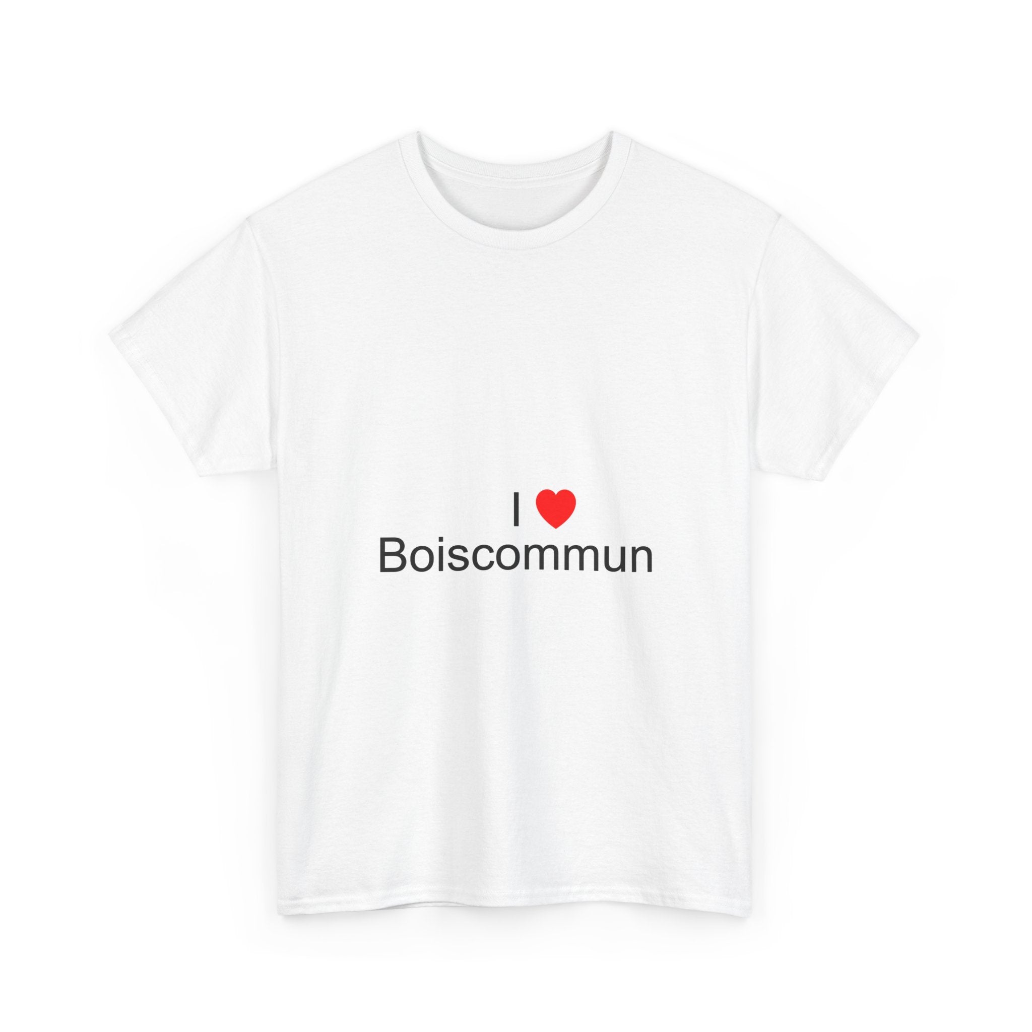 T-shirt I love boiscommun