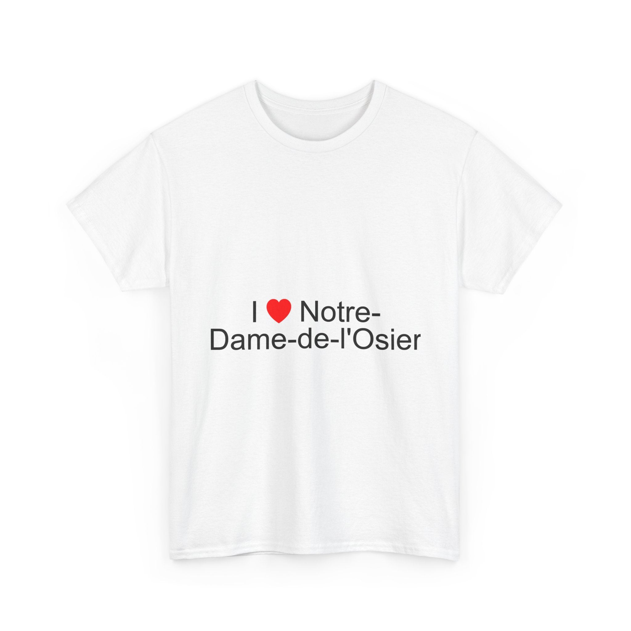 T-Shirt Ich liebe Notre-Dame-de-l'Osier