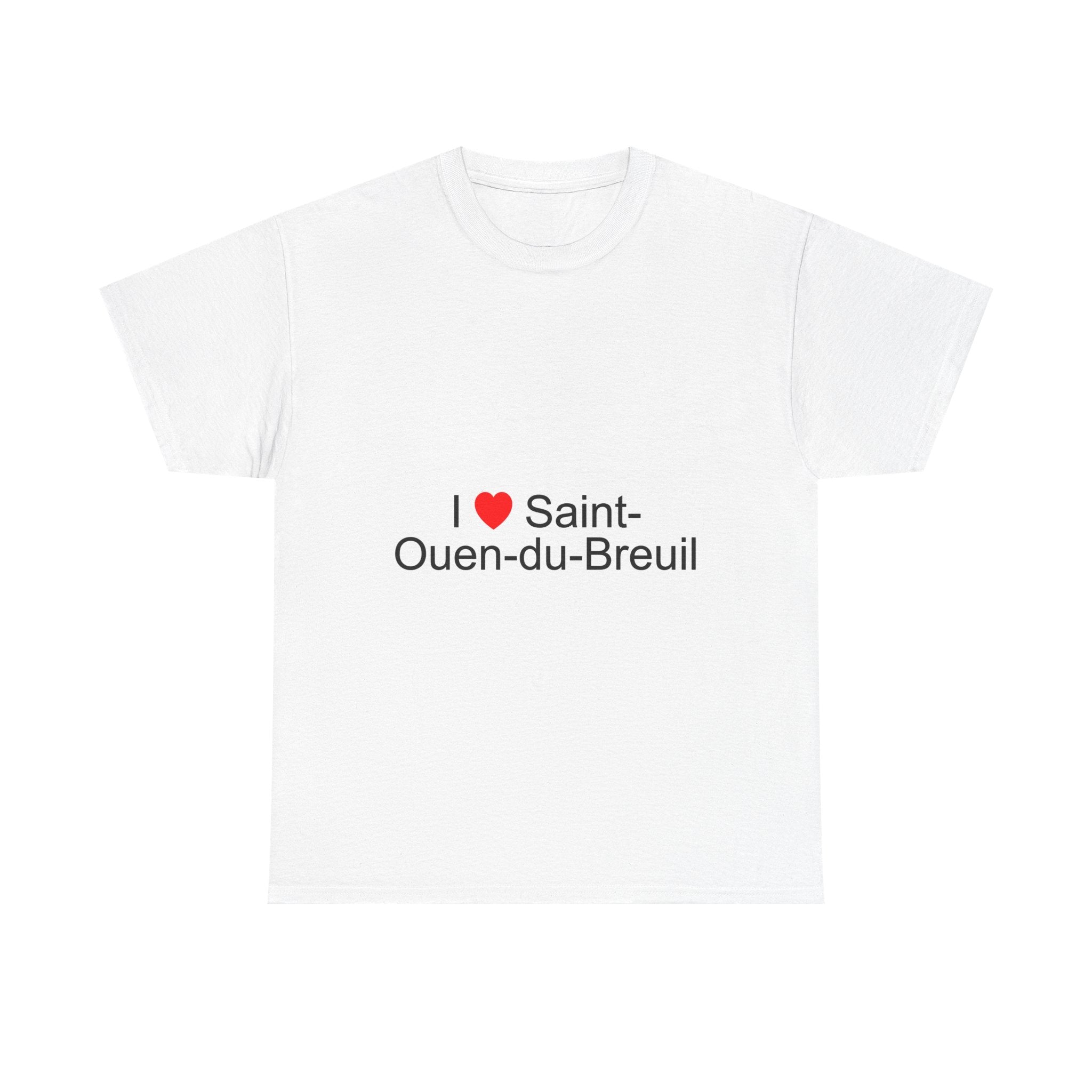 T-shirt I love saint-ouen-du-breuil