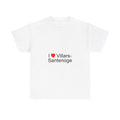 T-shirt I love villars-santenoge