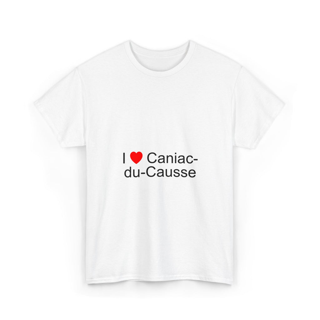 T-Shirt „Ich liebe Caniac-du-Causse“
