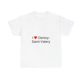 T-shirt I love osmoy-saint-valery