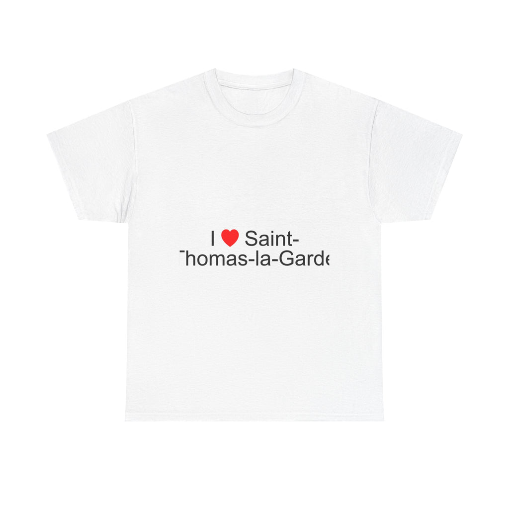 T-shirt I love saint-thomas-la-garde