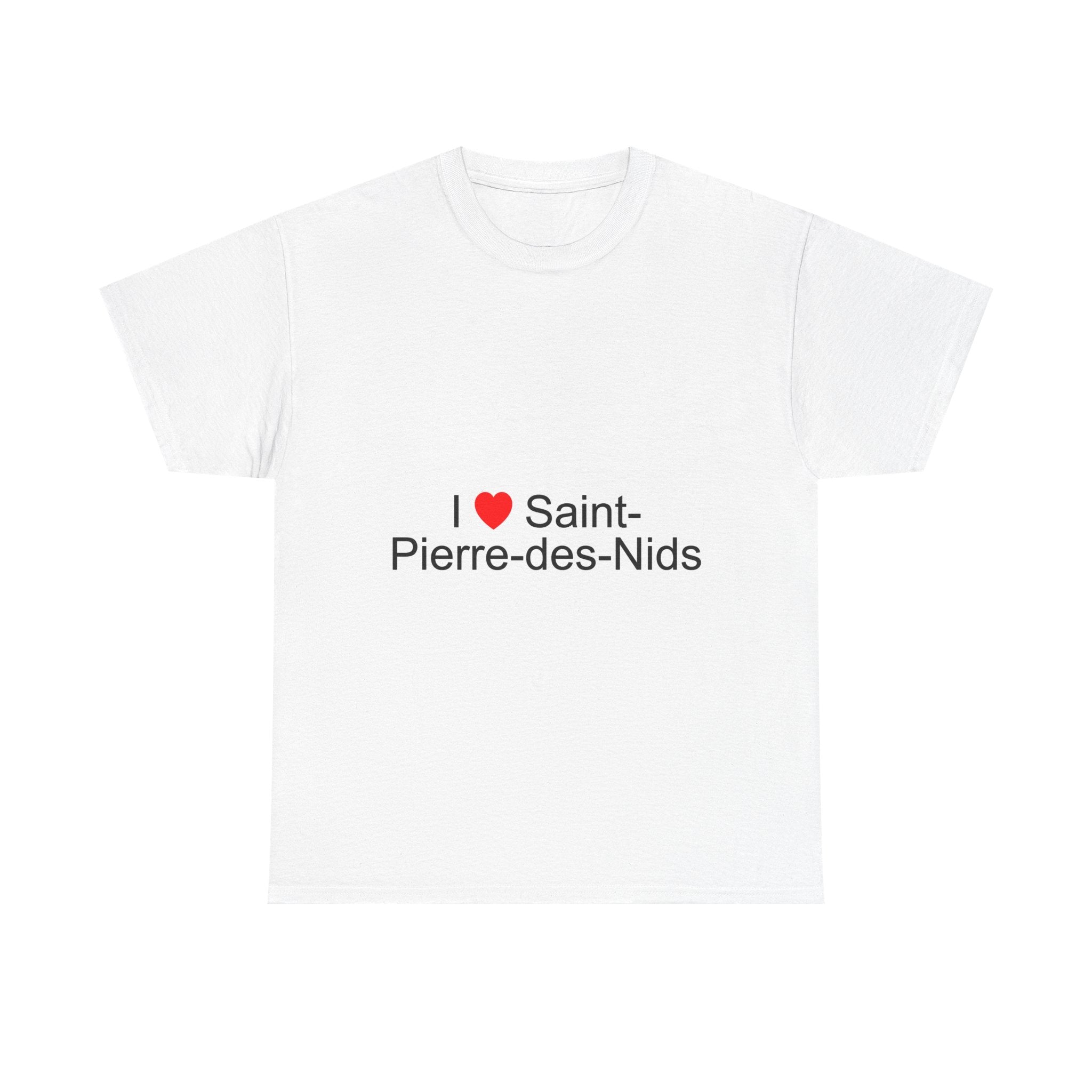 T-Shirt Ich liebe Saint-Pierre-des-Nids