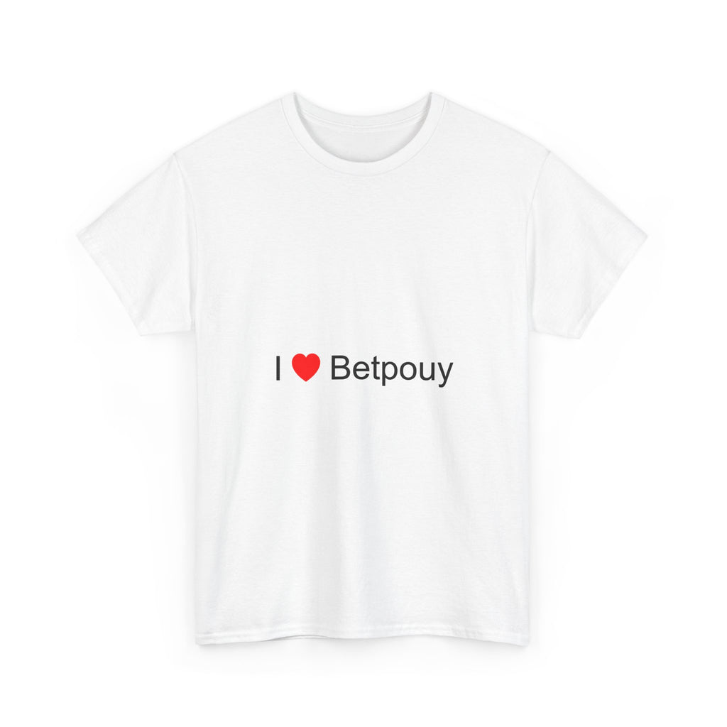 T-shirt I love betpouy