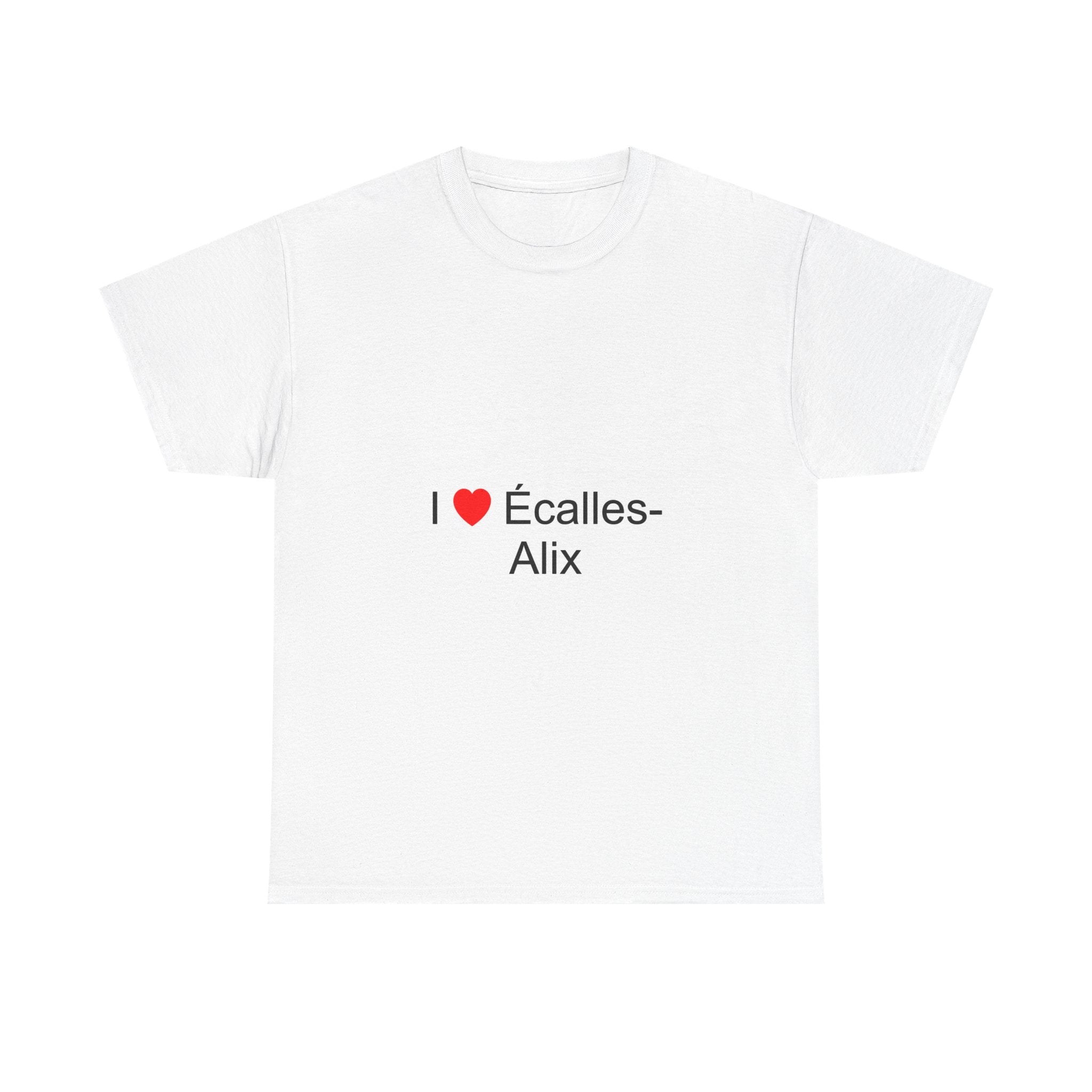 T-shirt I love écalles-alix