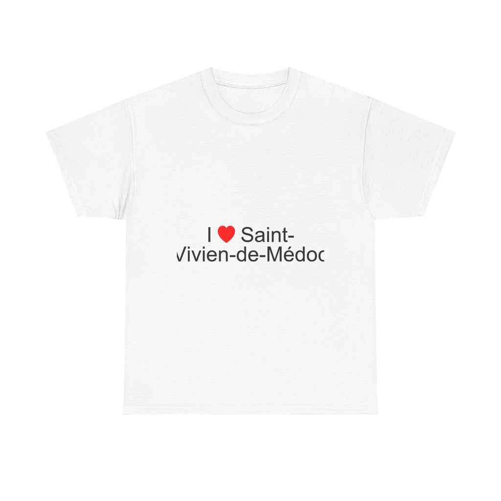 T-shirt I love saint-vivien-de-médoc