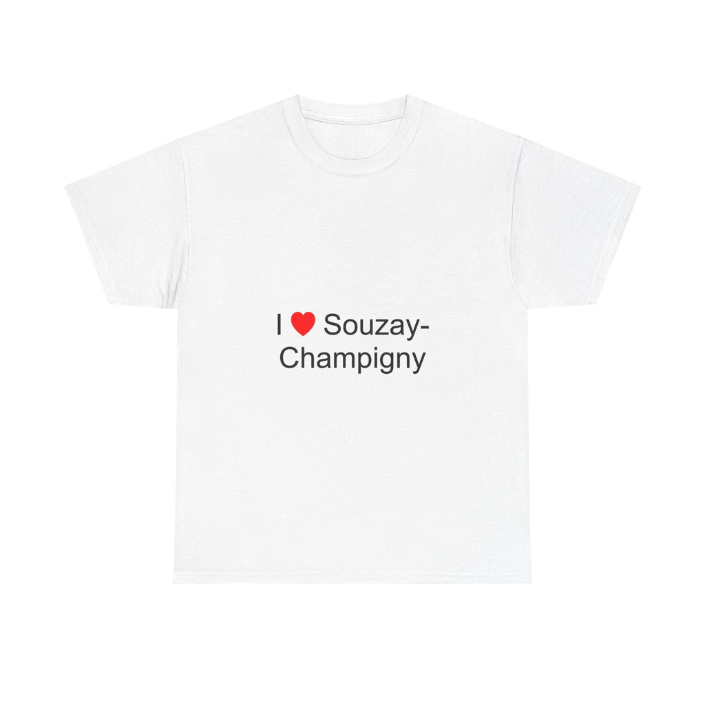 T-shirt I love souzay-champigny