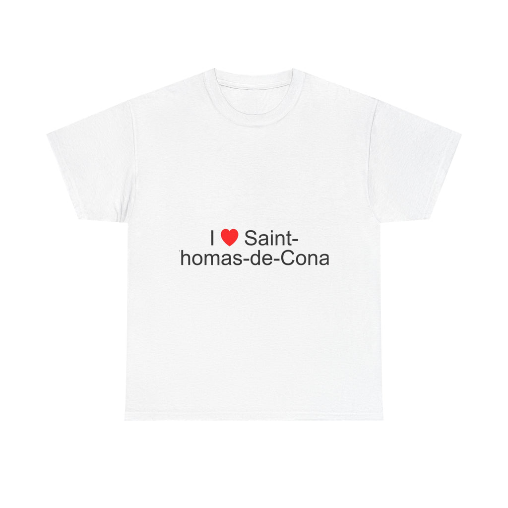 T-Shirt Ich liebe Saint-Thomas-de-Conac