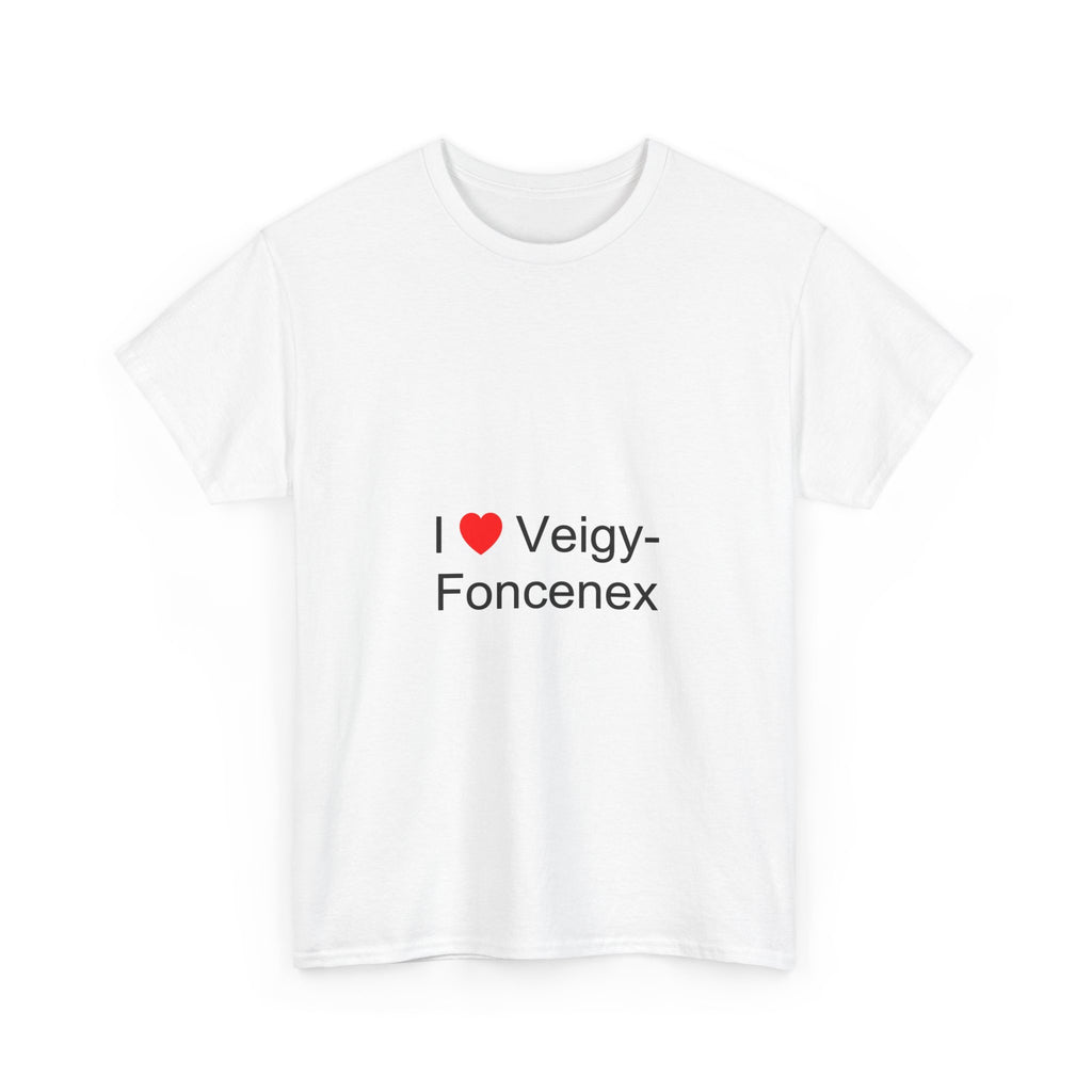 T-shirt I love veigy-foncenex