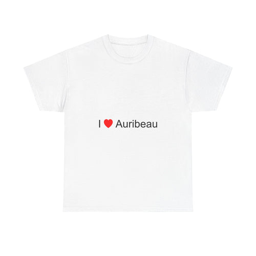 I love Auribeau T-shirt