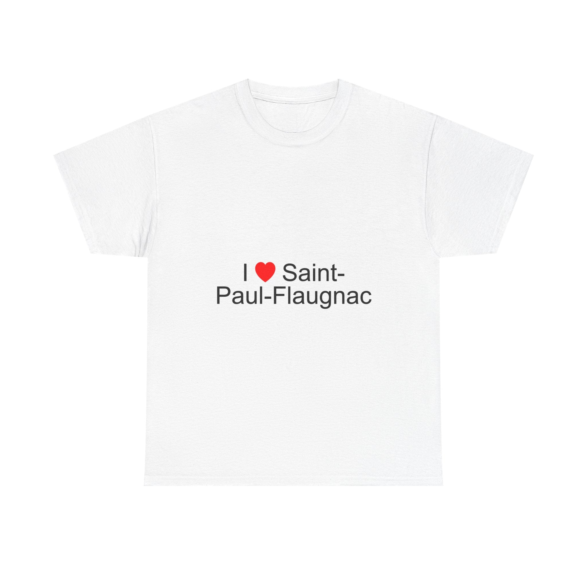 T-Shirt Ich liebe Saint-Paul-Flaugnac