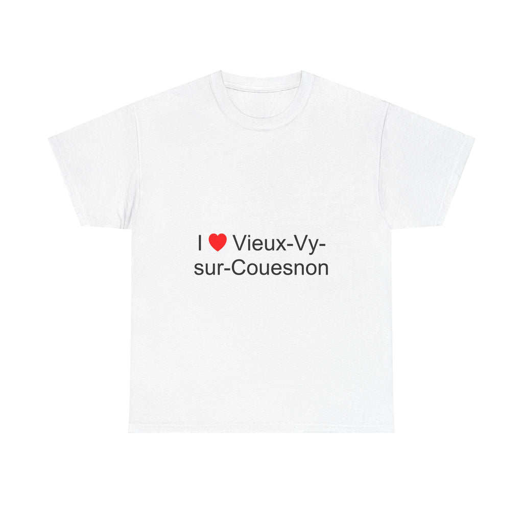 T-shirt I love vieux-vy-sur-couesnon