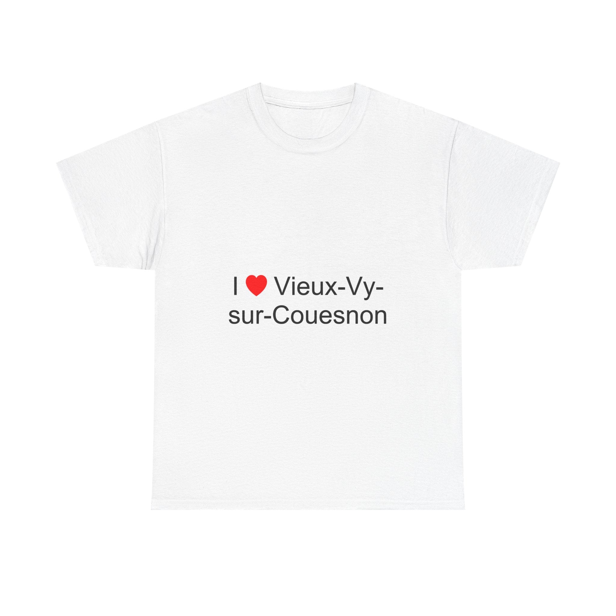 T-shirt I love vieux-vy-sur-couesnon