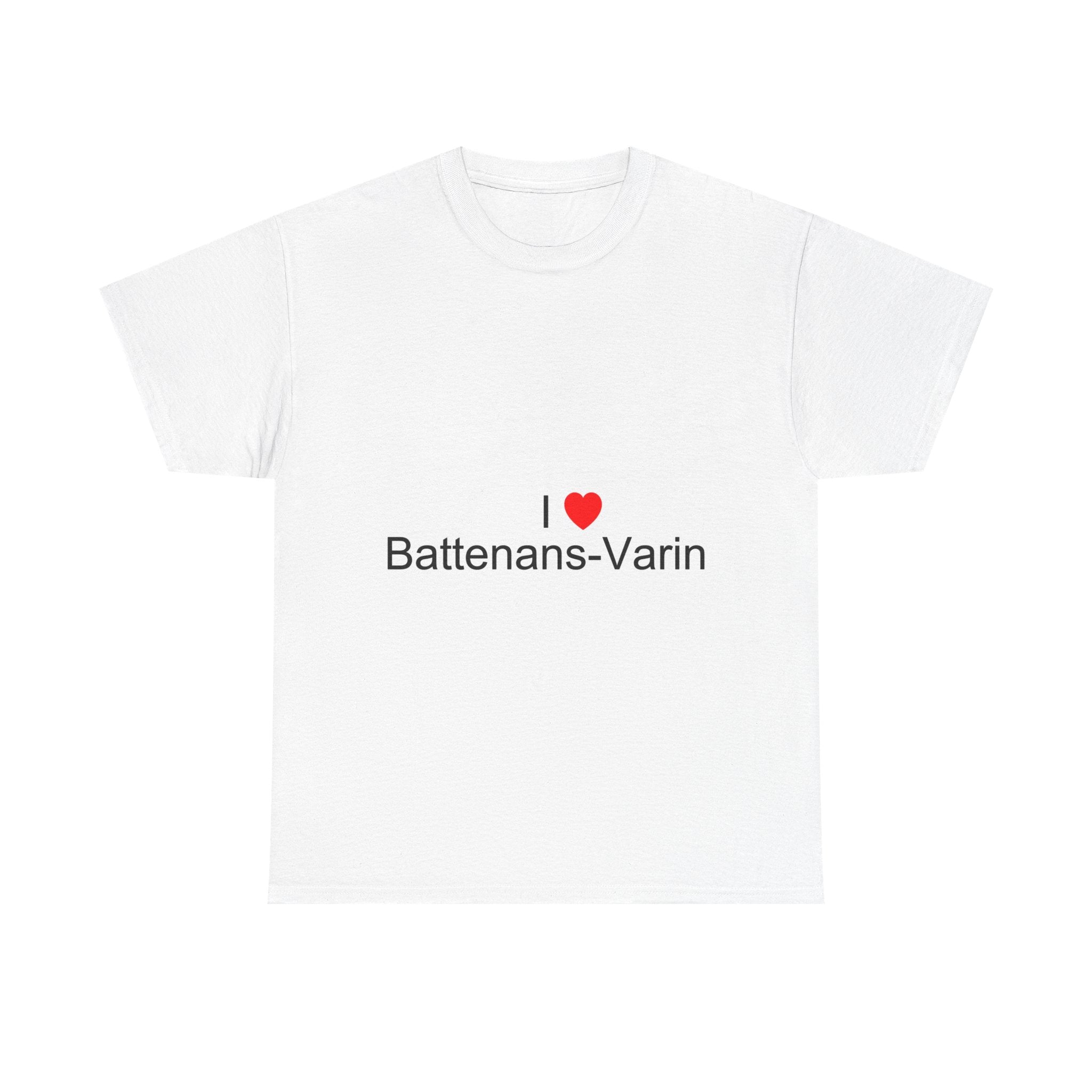 T-shirt I love battenans-varin