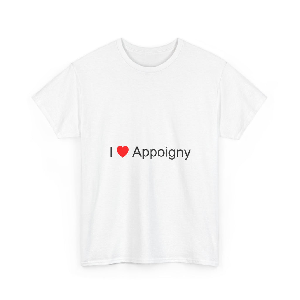 I love Appoigny T-shirt