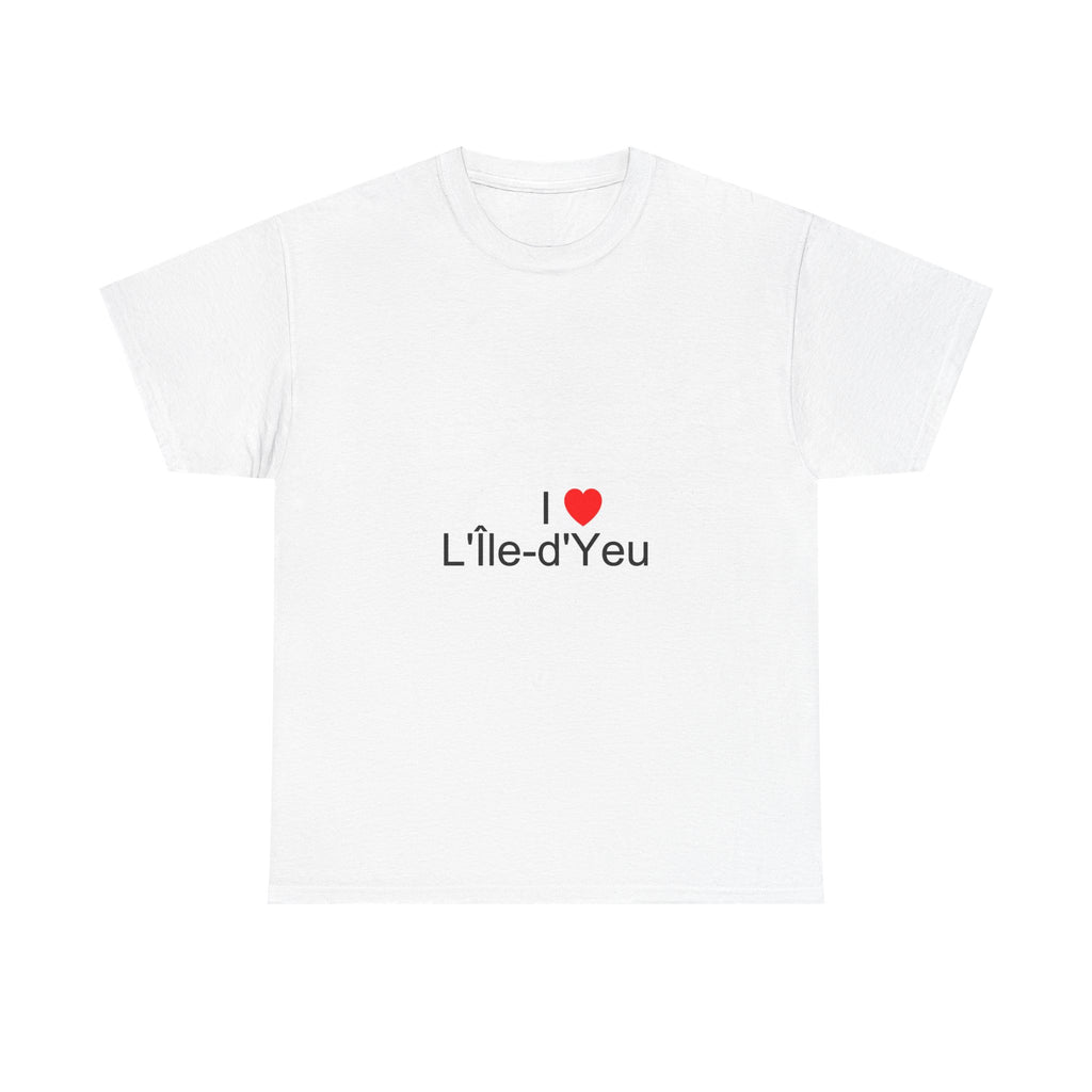 T-Shirt I love l'île-d'yeu