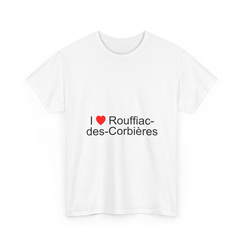 T-Shirt Ich liebe Rouffiac-des-Corbières
