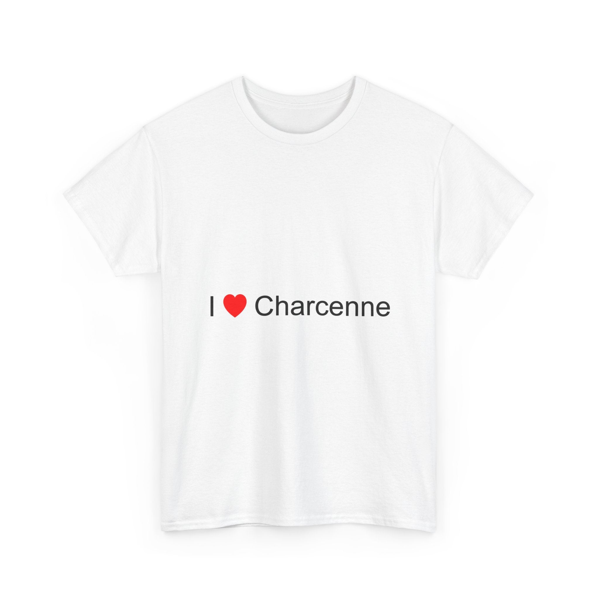 T-shirt I love charcenne